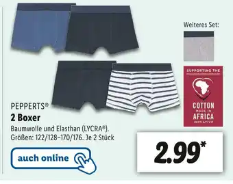 Lidl Pepperts 2 boxer Angebot