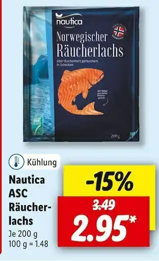 Lidl Nautica asc räucherlachs Angebot