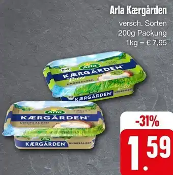 Edeka Arla Kærgården 200 g Packung Angebot