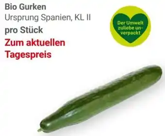 Globus Bio Gurken Angebot