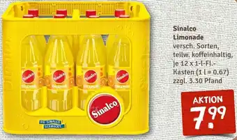 nahkauf Sinalco Limonade 12x1 L-Fl. Angebot