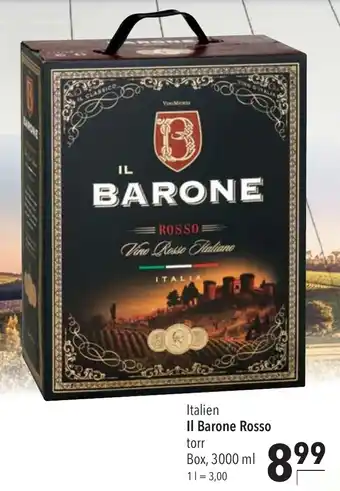 CITTI Markt Italien Il Barone Rosso Box, 3000 ml Angebot