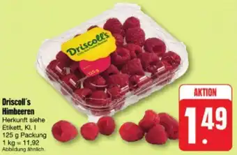 nah & gut Driscoll's Himbeeren 125 g Packung Angebot