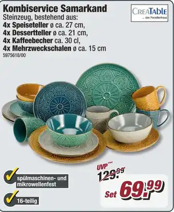 Poco CREATABLE Kombiservice Samarkand Angebot