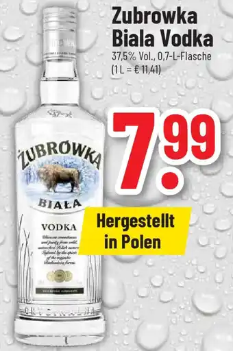 trinkgut Zubrowka Biala Vodka 0,7 L Flasche Angebot