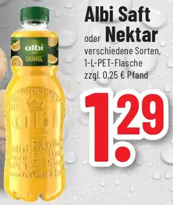 trinkgut Albi Saft oder Nektar 1 L PET Flasche Angebot