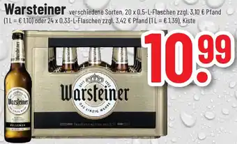 trinkgut Warsteiner 20x0,5/24x0,33 L Flaschen Angebot