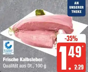 Edeka Frische Kalbsleber 100 g Angebot