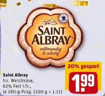 REWE City Saint Albray 180g Angebot