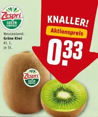 REWE City Zespri Grüne Kiwi Angebot