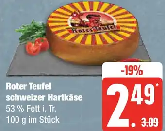 Edeka Roter Teufel schweizer Hartkäse 100 g Angebot