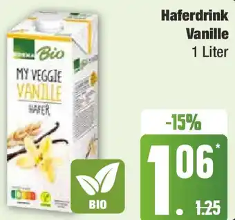 Edeka Edeka Bio Haferdrink Vanille 1 Liter Angebot