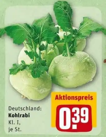 REWE City Kohlrabi Angebot