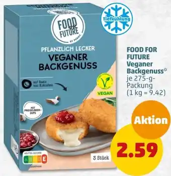 PENNY FOOD FOR FUTURE Veganer Backgenuss 275 g Packung Angebot