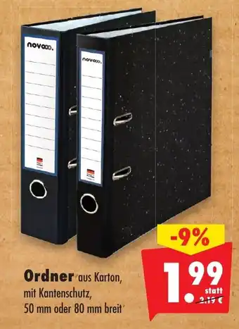 Mäc Geiz Ordner aus Karton Angebot