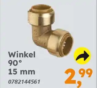 Globus Baumarkt Winkel 90° 15mm Angebot