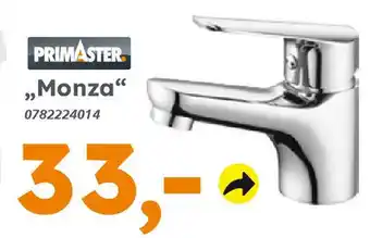 Globus Baumarkt PRIMASTER Waschtischarmaturen ,,Monza" Angebot