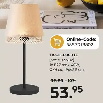 Möbel Buss TISCHLEUCHTE Angebot