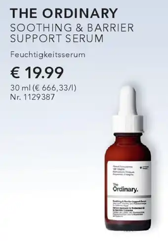 Douglas THE ORDINARY SOOTHING & BARRIER SUPPORT SERUM Feuchtigkeitsserum 30ml Angebot