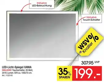 Zurbrüggen LED-Licht-Spiegel XANIA Angebot
