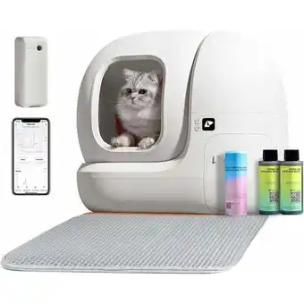 ManoMano Petkit pura max selbstreinigende katzentoilette xsecure/geruchsbeseitigung/app control automatische katzentoilette für mehrer Angebot