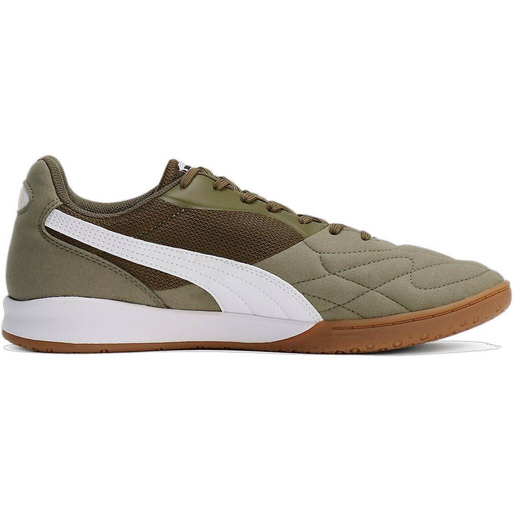 Puma herren fussballhallenschuhe king top it olive drabpuma white