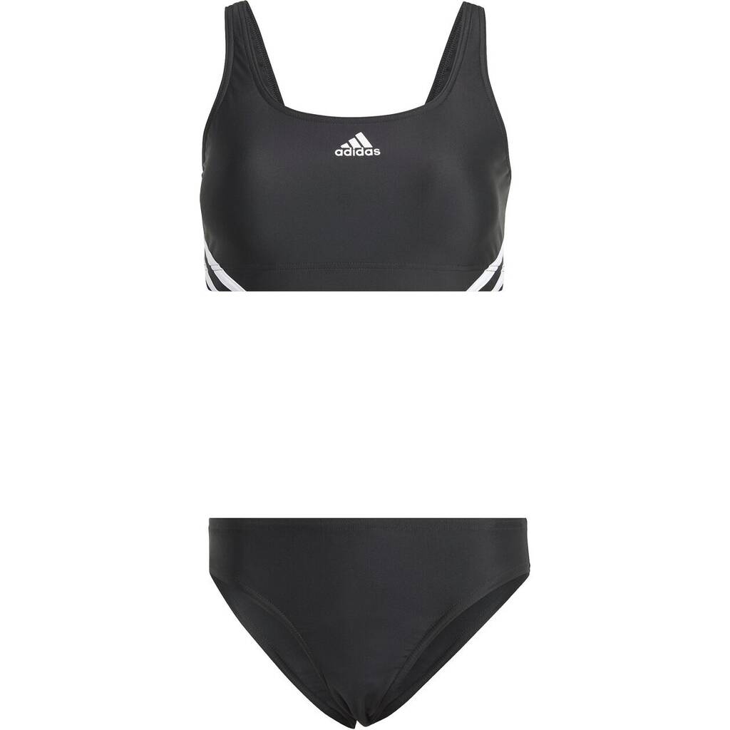 Adidas damen bikini 3streifen black/white 40 Angebot bei Intersport