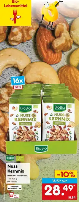 Netto Marken-Discount Nuss Kernmix 16 für nur Angebot