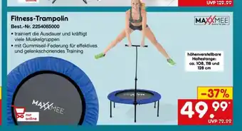 Netto Marken-Discount MAXXMEE Fitness-Trampolin Angebot