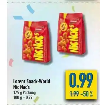 diska Lorenz Snack World Nic Nac's Angebot