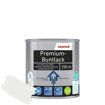 toom Baumarkt Toom premium-buntlack signalweiß seidenmatt 250 ml Angebot