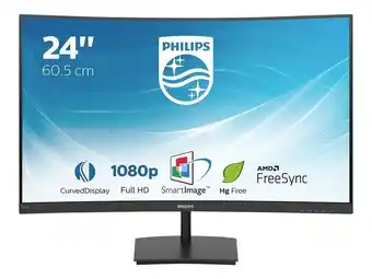 Conrad Philips 241e1sc/00 led-monitor eek f (a - g) 61 cm (24 zoll) 1920 x 1080 pixel 16:9 4 Angebot