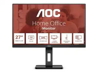 Conrad Aoc 27e3qaf led-monitor eek e (a - g) 68.6 cm (27 zoll) 1920 x 1080 pixel 16:9 4 ms hd Angebot