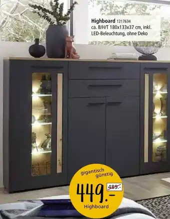 Zurbrüggen Z2 highboard Angebot