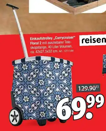 Zurbrüggen Einkaufstrolley „carrycruiser“ Angebot