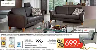 Zurbrüggen Landscape sofa 3-sitzig oder 2-sitzig Angebot