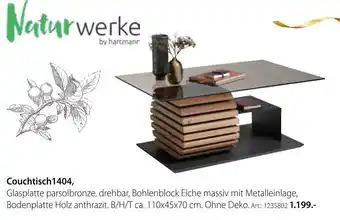 Zurbrüggen Naturwerke couchtisch 1404 Angebot