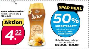 NETTO Lenor wäscheparfüm Angebot