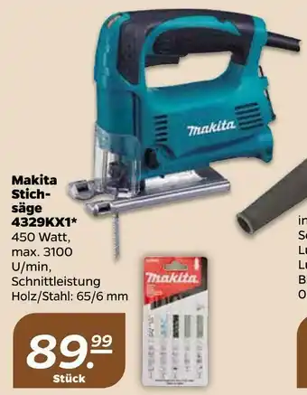 NETTO Makita stichsäge 4329kx1 Angebot