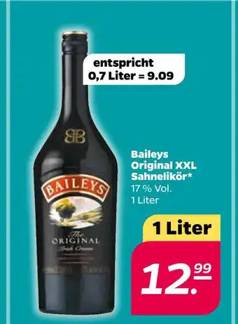 NETTO Baileys original xxl sahnelikör Angebot