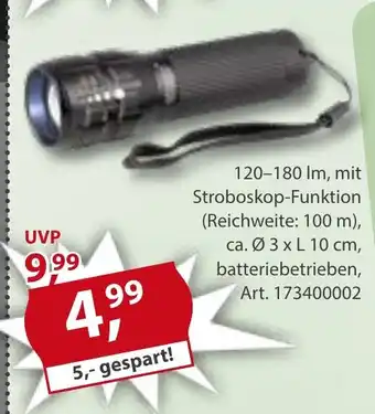 Sonderpreis Baumarkt versch. LED-Taschenlampen mit verstellbarem Lichtkegel Angebot