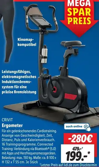 Lidl CRIVIT Ergometer Angebot