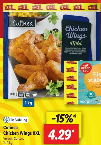 Lidl Culinea Chicken Wings XXL 1 kg Angebot