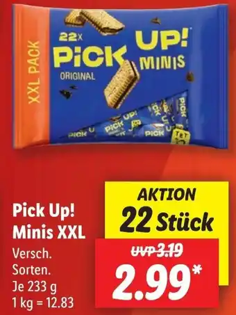 Pick Up! Minis XXL 233 g Angebot bei Lidl