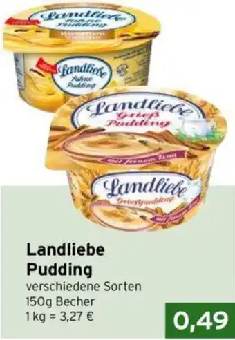 CAP Markt Landliebe Pudding 150g Becher Angebot