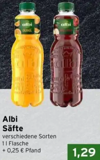 CAP Markt Albi Säfte 1 L Flasche Angebot