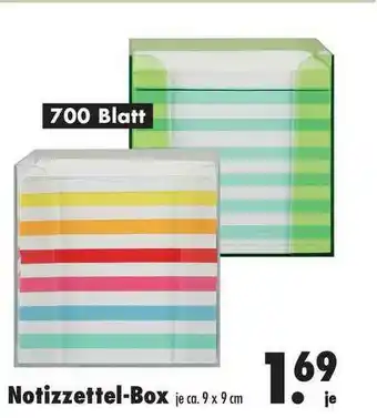 Mäc Geiz Notizzettel-Box Angebot