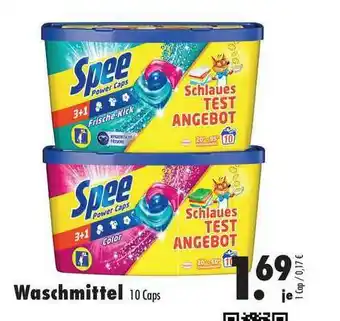 Mäc Geiz Waschmittel Spee Angebot