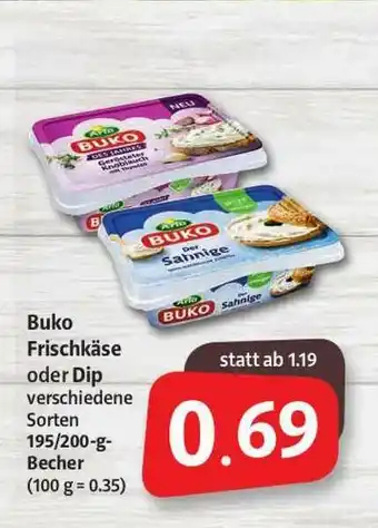 Markant Markt Buko Frischkäse Oder Dip Angebot