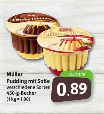 Markant Markt Müller Pudding Mit Soße Angebot